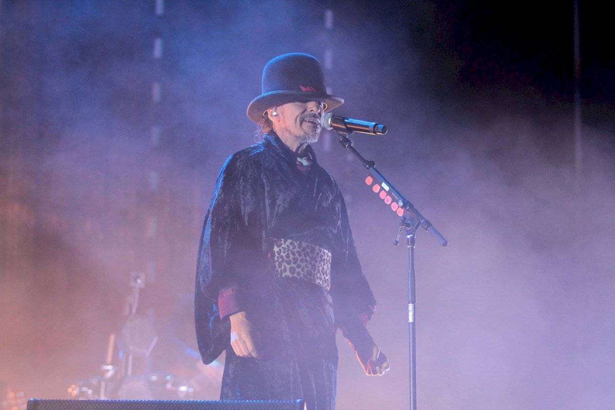 Rúben Albarrán durante los festejos del 30 aniversario