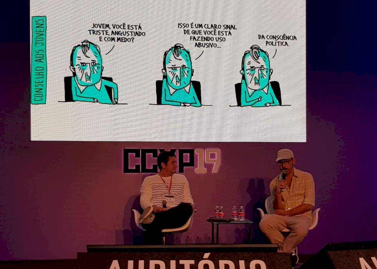 André Dahmer na CCXP 2019