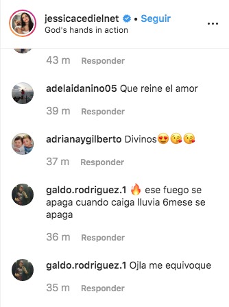 Comentarios Jéssica Cediel