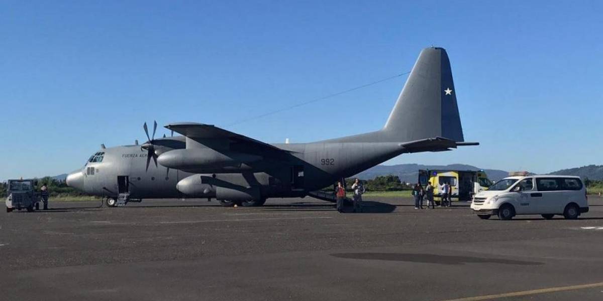 Avión Hércules de la FACH ha siniestrado en el sur de Chile
