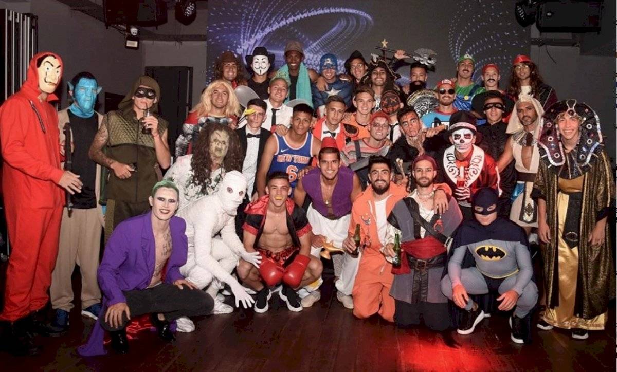 Fiesta de disfraces de Fabián Cubero