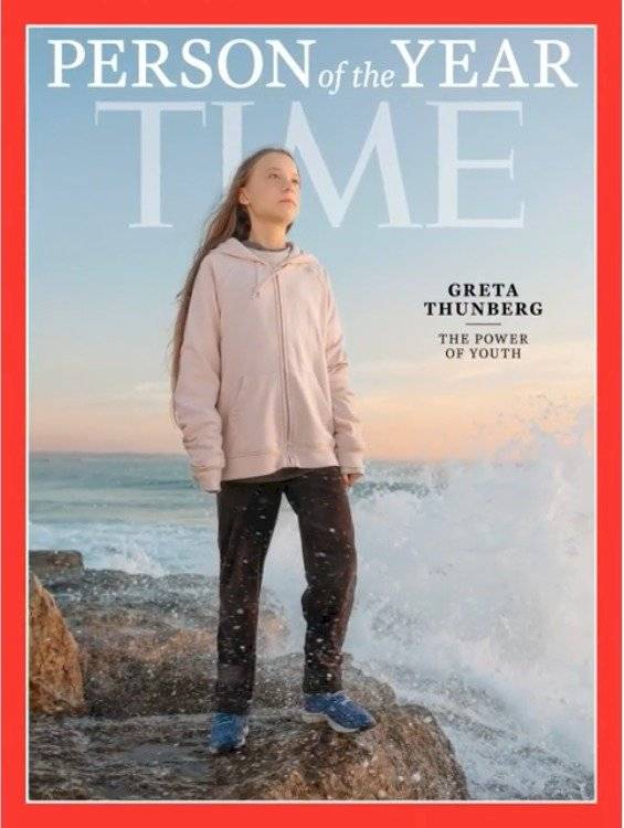 Greta Thunberg, persona del año por la revista Time
