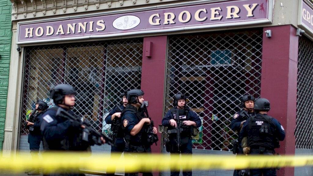 intenso tiroteo registrado en un supermercado de Jersey City murieron seis personas
