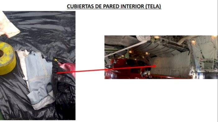 Restos avión