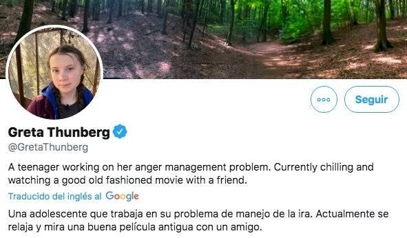 Donald Trump "mandó" al cine a Greta y ella le respondió en sus redes sociales