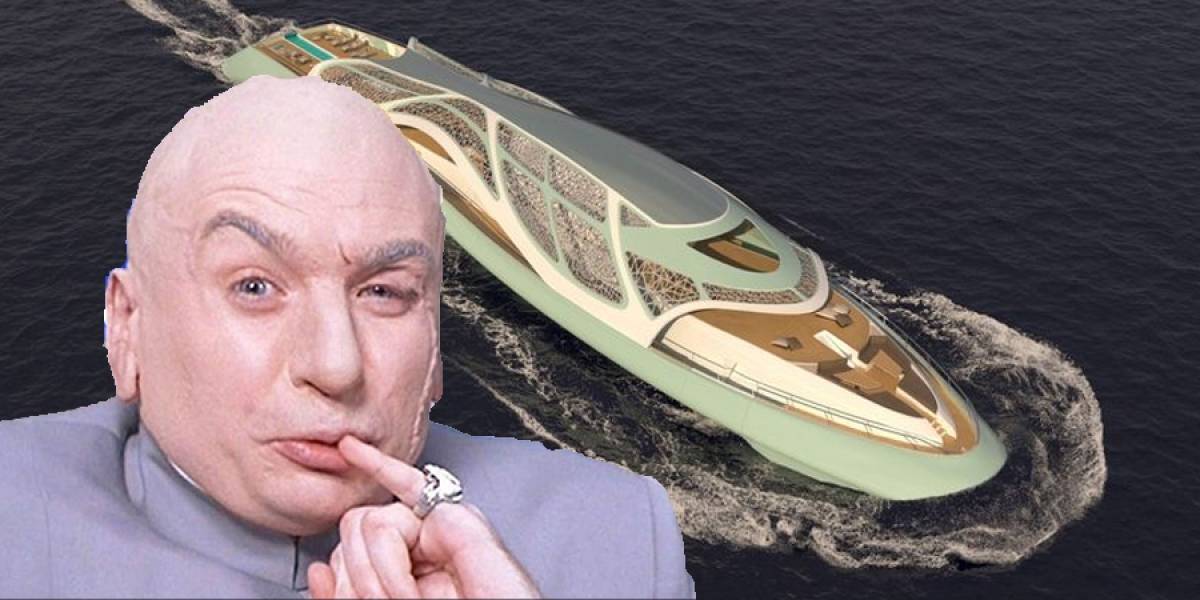 Carapace: el yate de villano de James Bond que se vuelve submarino