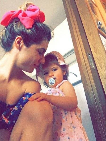 Hija de Carmen Zabala