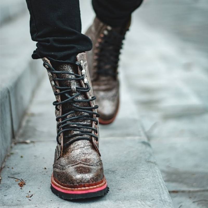 Botas de cuero de Díos Leather Shoes