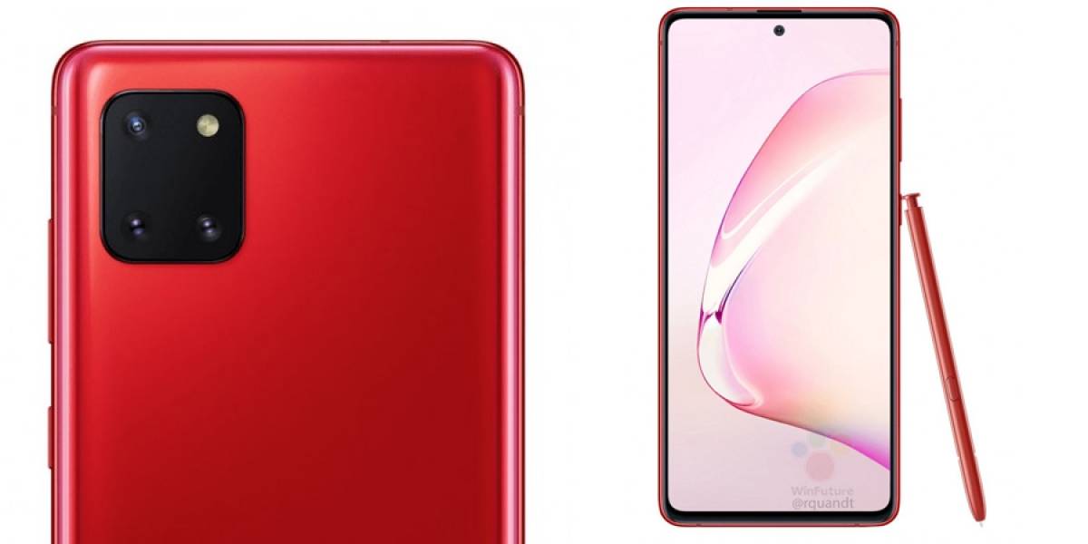 Así luciría el Samsung Galaxy Note10 Lite, esto es todo lo que sabemos