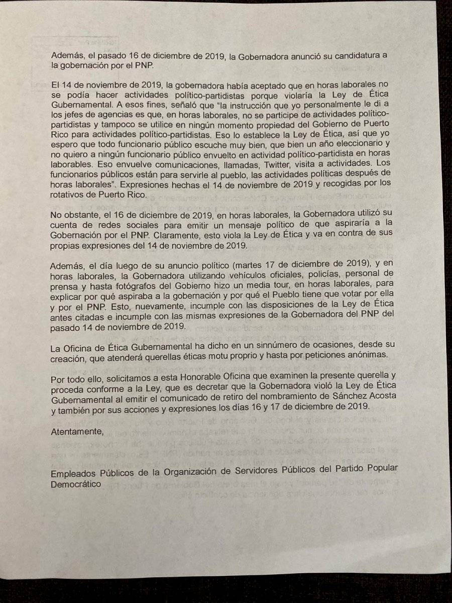 Querella Wanda 2