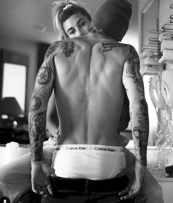 Justin Bieber y su esposa