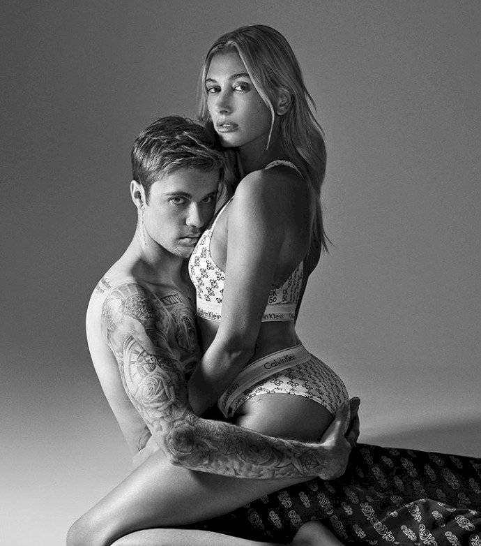 Bieber y su esposa