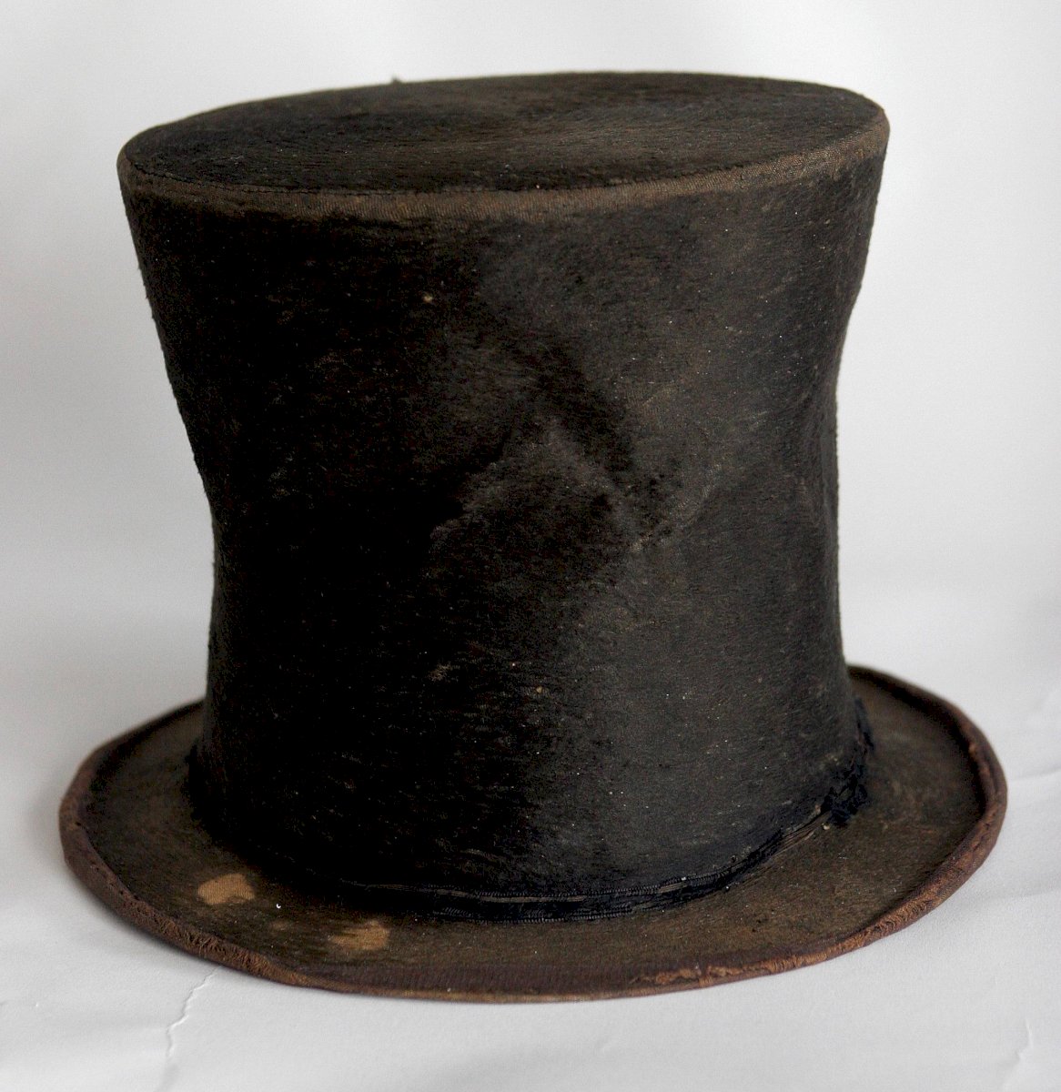 Sombrero que presuntamente era de Abraham Lincoln