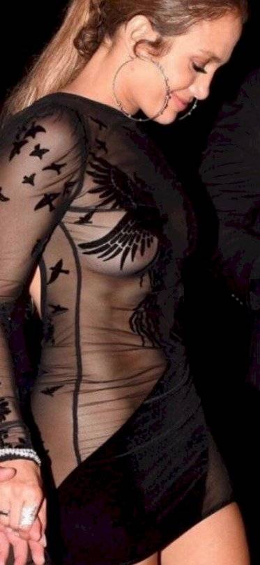 JLo vestido transparente