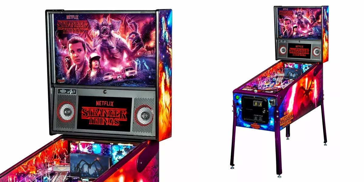 Stranger Things se pone más retro que nunca con esta máquina de pinball