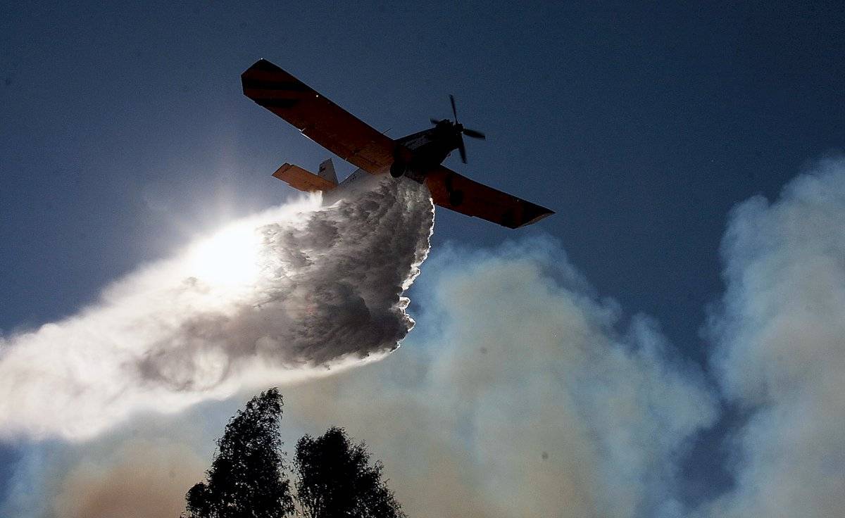 Aeronave incendio