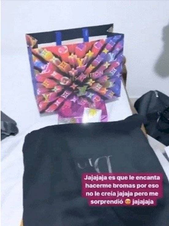 regalo de Pipe Bueno para Luisa Fernanda