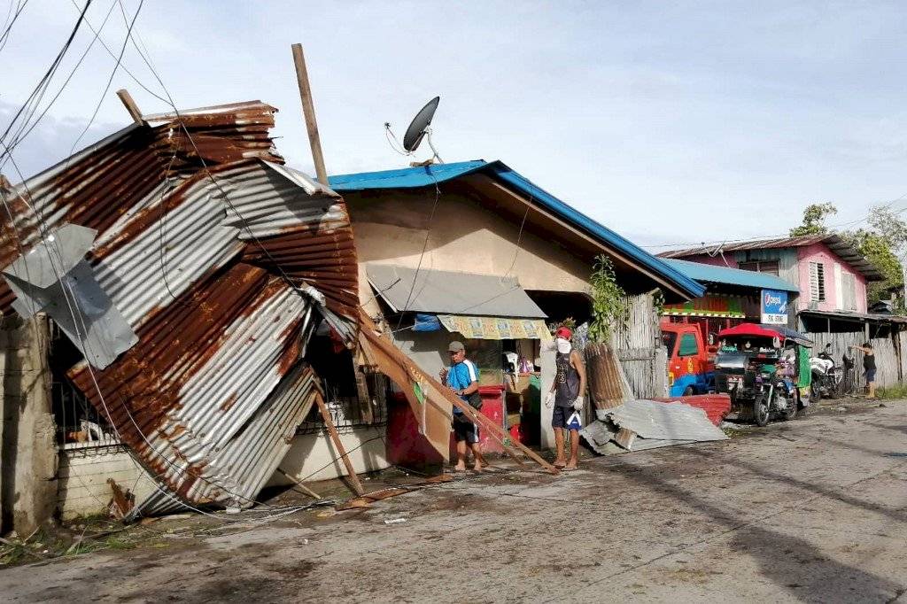 Tifón Phanfone en Filipinas