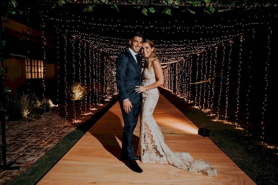 Suárez y su esposa renovaron votos
