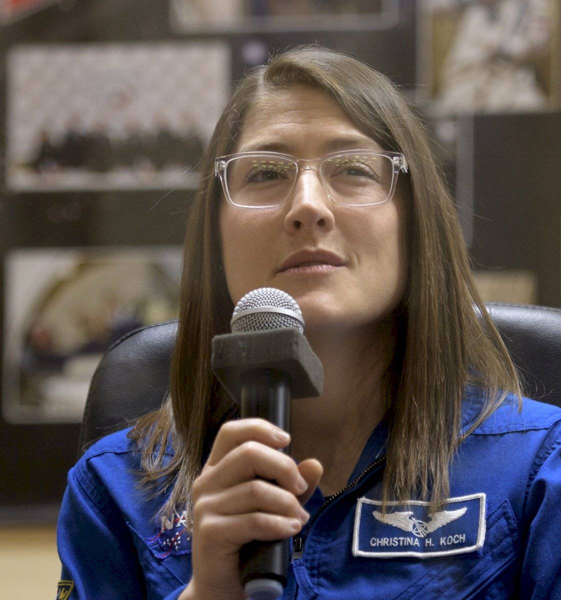 Christina Hammock Koch fue seleccionada como astronauta por la NASA en 2013.