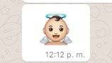 Bebé Angel Emoji
