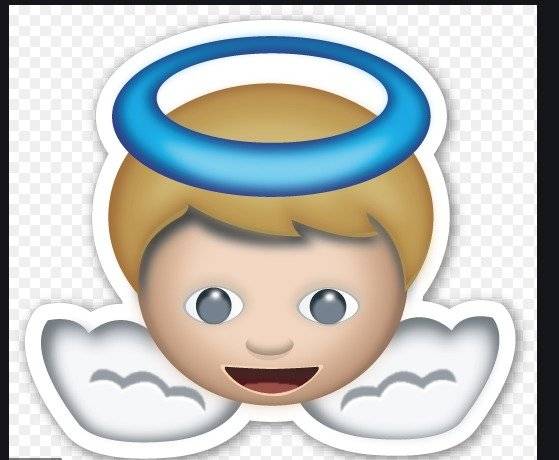 Bebé Angel Emoji