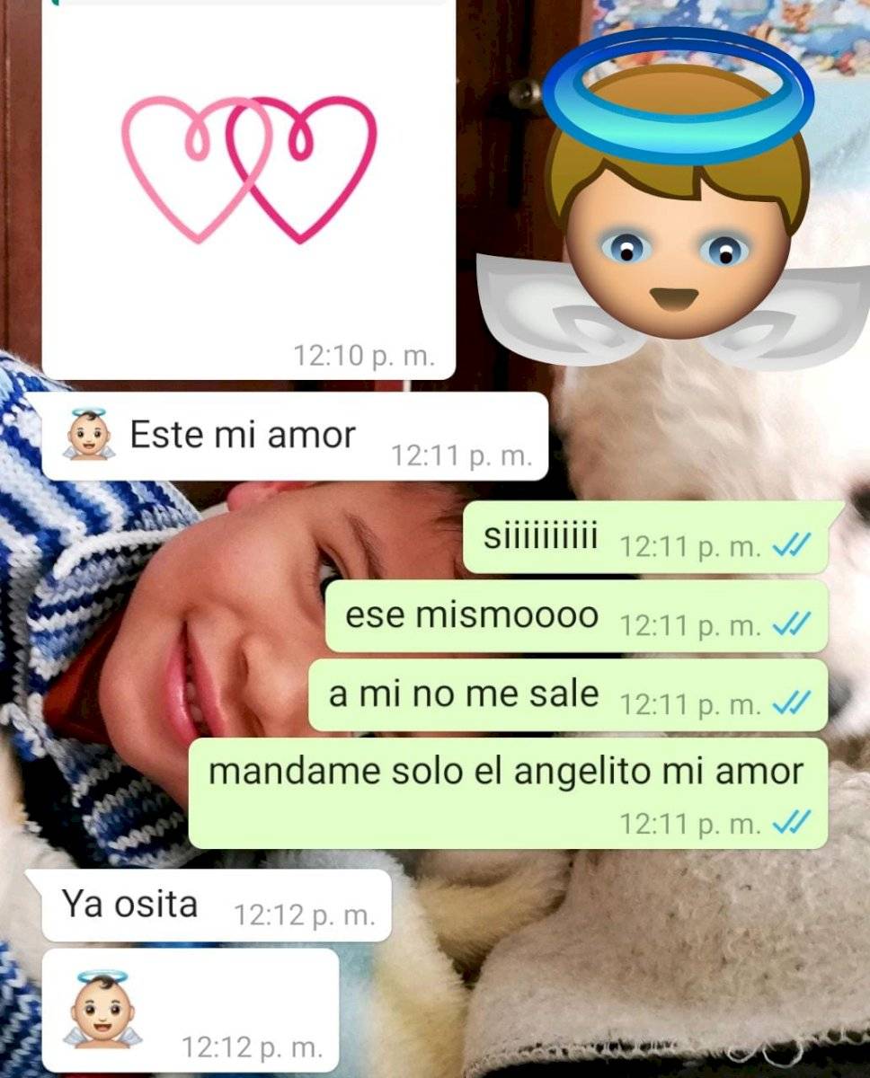 Bebé Angel Emoji