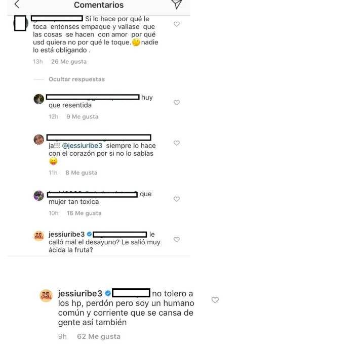 Captura de pantalla Instagram