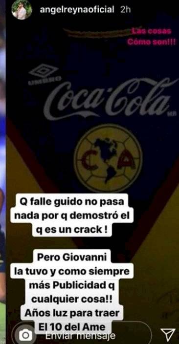 Mensaje Ángel Reyna