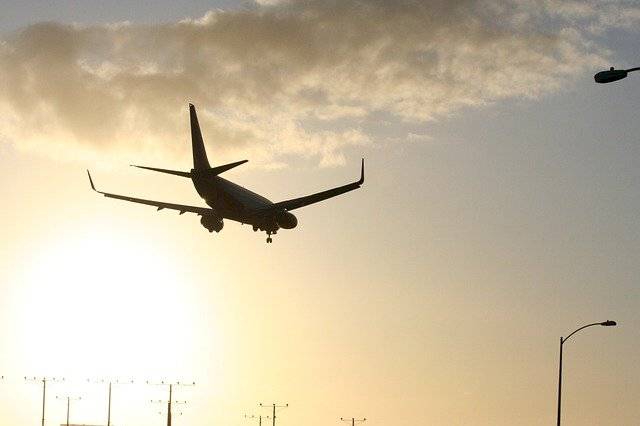 Aterrizaje de avión