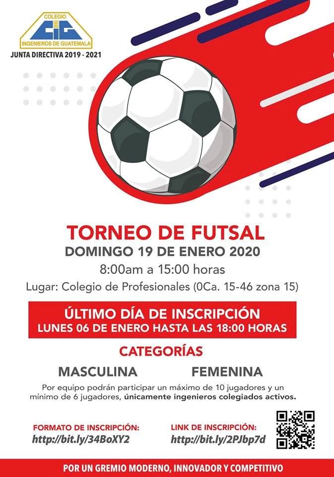 Actividades del Colegio de Ingenieros de Guatemala