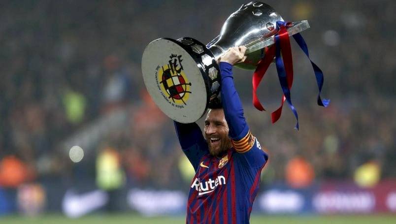 Messi campeón de la Liga