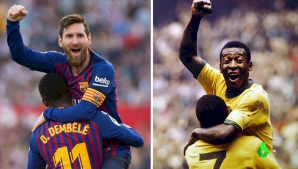 Messi y Pelé