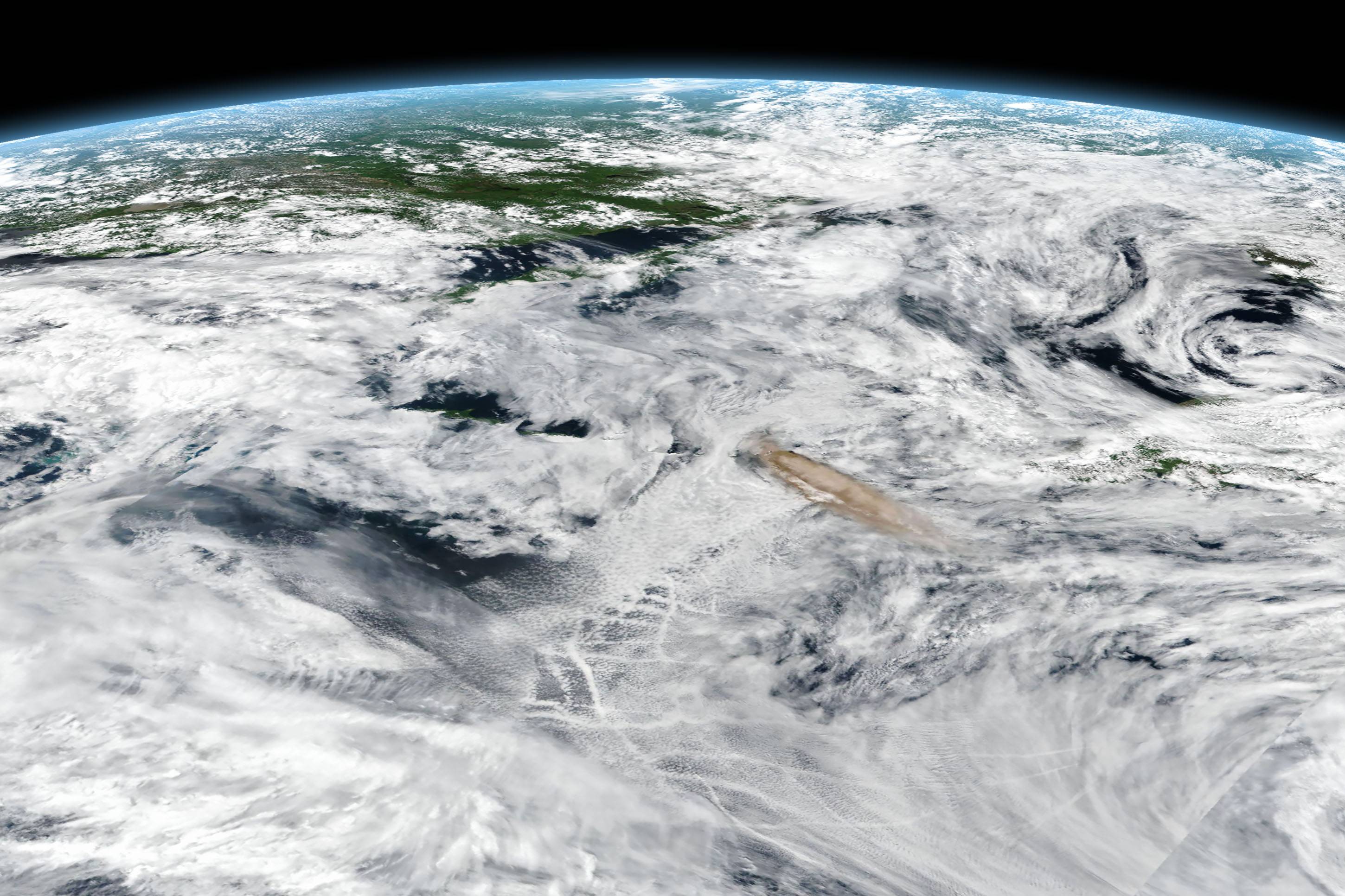 Mira las mejores imágenes captadas desde el espacio durante el 2019 Mira las mejores imágenes captadas desde el espacio durante el 2019
