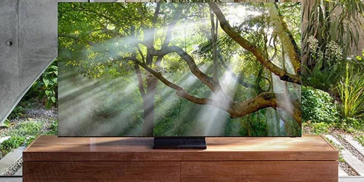 Revelan cómo sería el nuevo televisor 8K sin bordes de Samsung