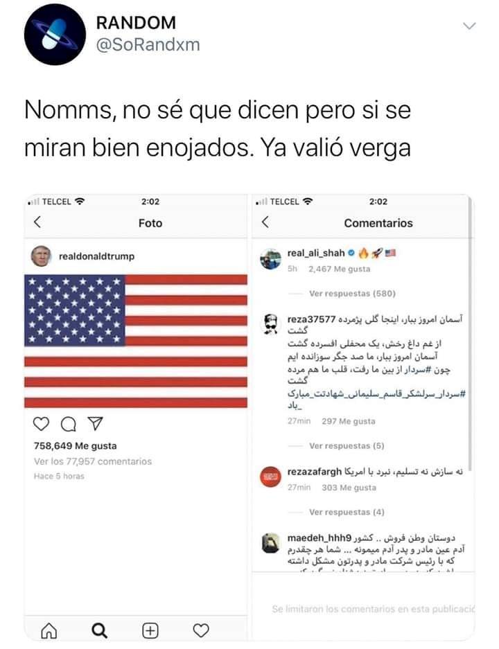 Memes mexicanos por la muerte del general iraní Qassem Soleimani