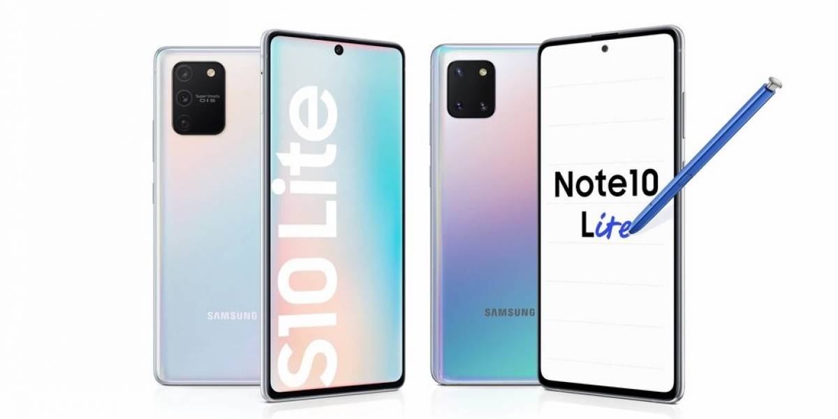 Samsung presenta en forma oficial nuevos Galaxy S10 Lite y Note 10 Lite