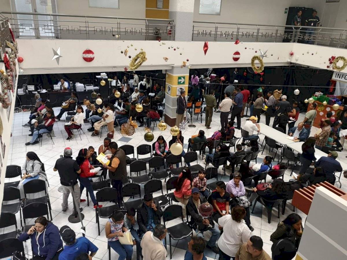 atención en el Renap en primeros días de enero 2020