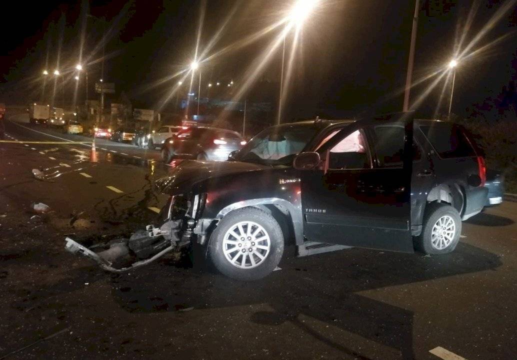Accidente en la avenida Simón Bolívar eran militares