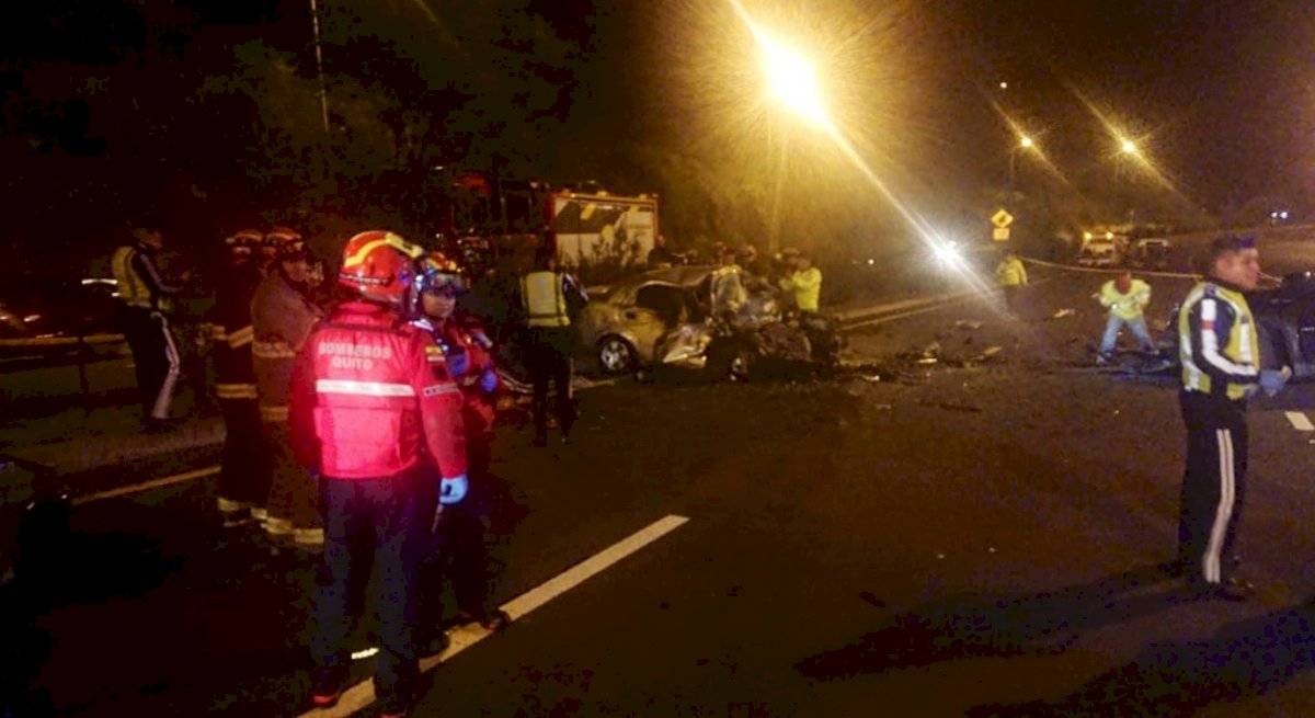 Accidente de tránsito deja cuatro fallecidos en la avenida Simón Bolívar