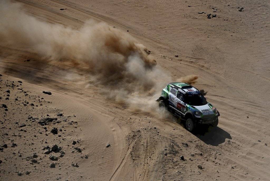 El lituano Vaidotas Zala es el sorprendente primer líder del Dakar 2020 en categoría autos.