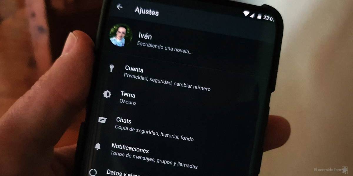 Así lucirá el esperado ‘modo oscuro’ en WhatsApp este 2020