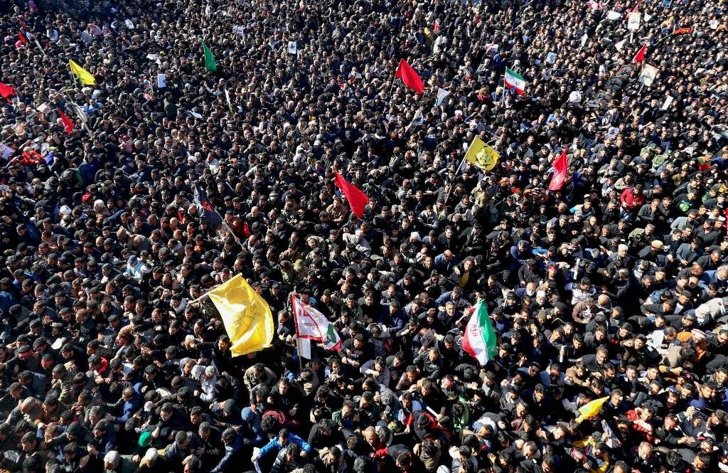 Estampida humana en Irán