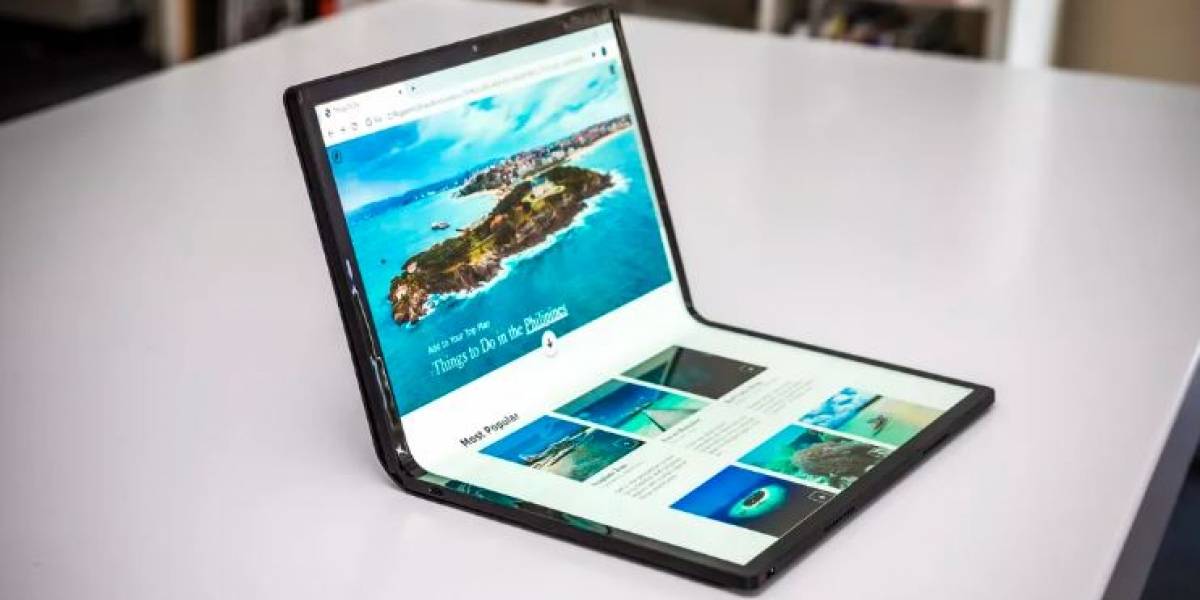 Intel incluye una enorme pantalla plegable en su nuevo prototipo: la Horseshoe Bend #CES2020