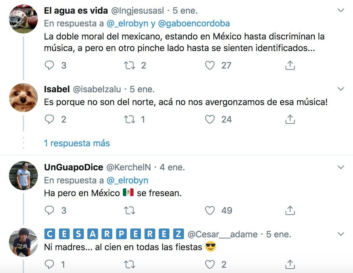 Comentario en twiter