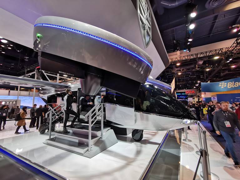 Autos voladores: el futuro de la industria automotriz se instaló en #CES2020