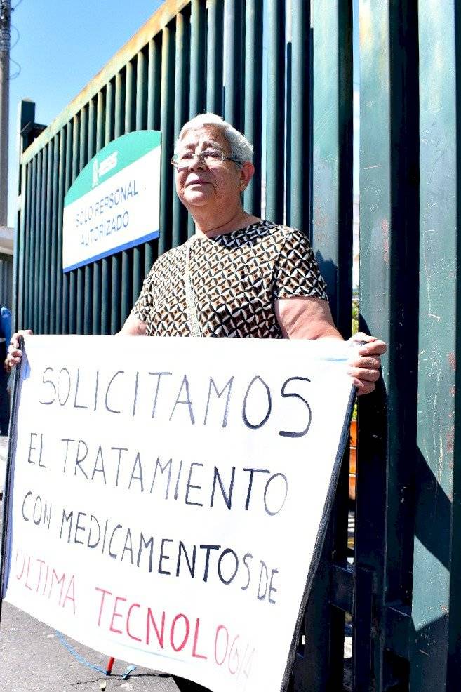 Elizabeth Molina, familiar de paciente con Hemofilia