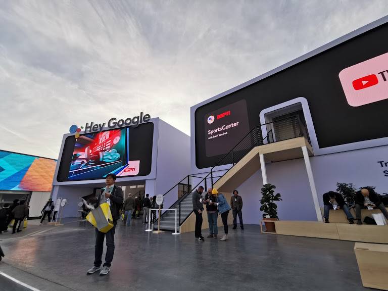 Google Booth: La experiencia del stand más grande en #CES2020