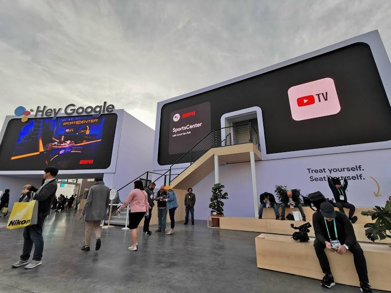 Google Booth: La experiencia del stand más grande en #CES2020