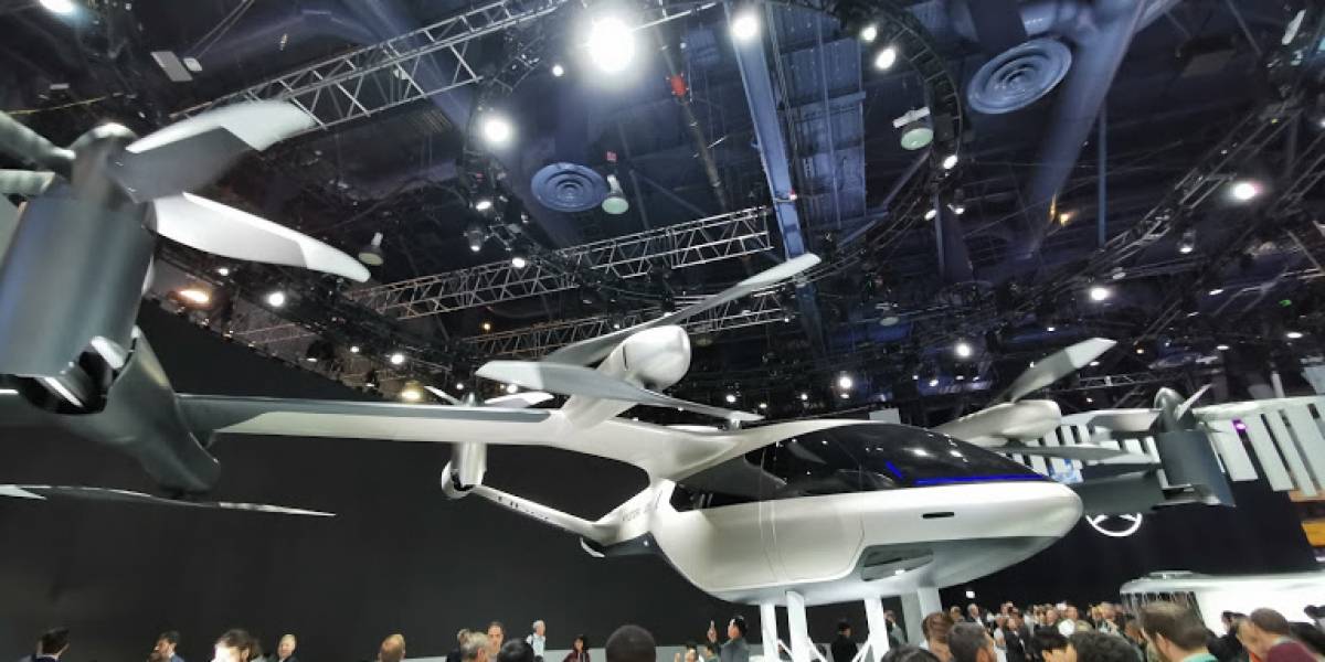 Autos voladores: el futuro de la industria automotriz se instaló en #CES2020
